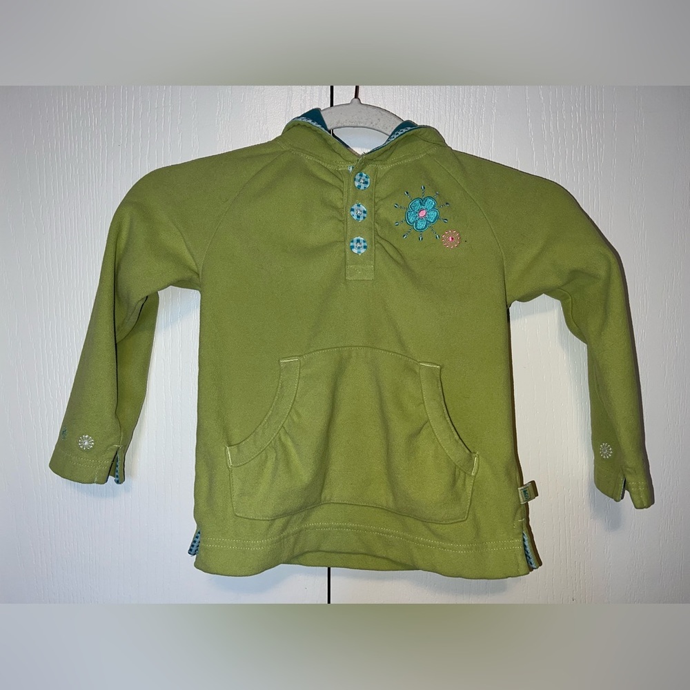 REI Fleece 1/4 Button Hoodie